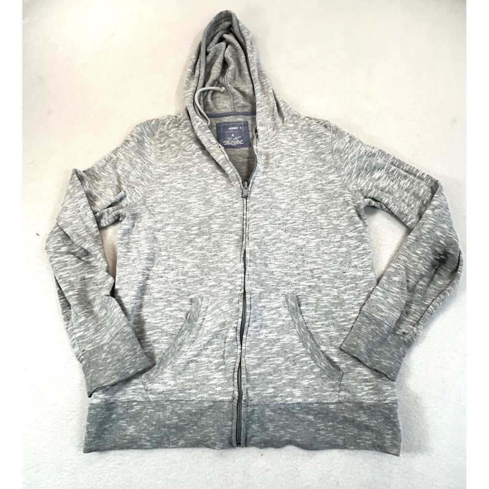 Sonoma Full Zip Hoodie Women Small Gray Athleisure